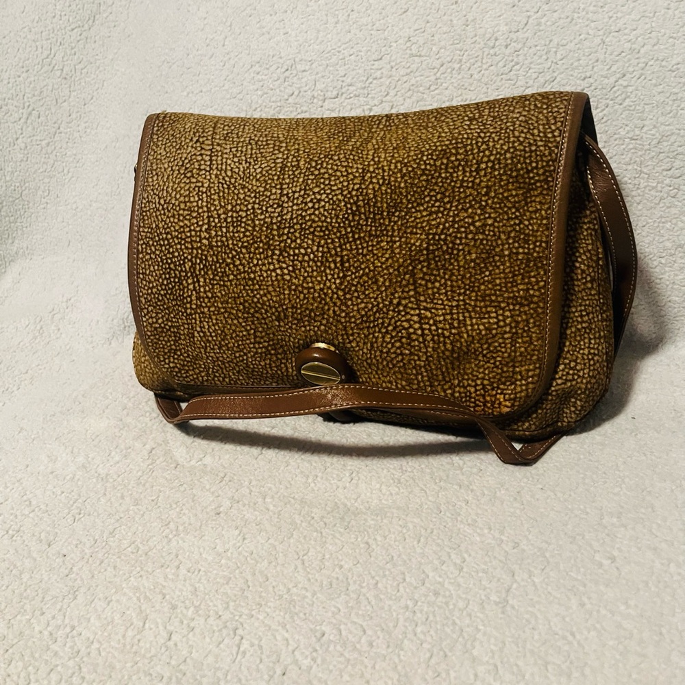 Borbonese Quail Suede Shoulder Bag - Picture 6 of 12